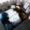 15 Sizes Video Game Halo Cool Carpet Rug for Game Room Bedroom Living Room Kitchen Bathroom 1 - Halo Merch Store