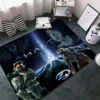 15 Sizes Video Game Halo Cool Carpet Rug for Game Room Bedroom Living Room Kitchen Bathroom 3 - Halo Merch Store