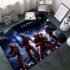 15 Sizes Video Game Halo Cool Carpet Rug for Game Room Bedroom Living Room Kitchen Bathroom 6 - Halo Merch Store