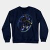 Halo Spartan Warrior Blue Crewneck Sweatshirt Official Halo Merch Store Merch