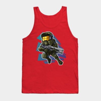 Fa Chibi Master Chief Tank Top Official Halo Merch Store Merch