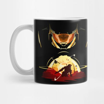 Halo Infinite Master Chief Helmet 117 Mug Official Halo Merch Store Merch