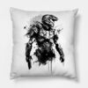 Halo Master Chief Original Artwork Throw Pillow Official Halo Merch Store Merch