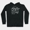 Master Chief 117 Line Art Minimalist Hoodie Official Halo Merch Store Merch