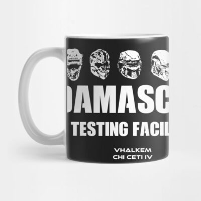 Halo Damascus Testing Facility White Mug Official Halo Merch Store Merch