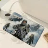 Game H Halos I Infinites Long Rugs Nordic Style Home Doormat Bathroom Toilet Mats Bedroom Bedside - Halo Merch Store