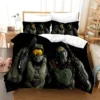 Game Halo Guardians 3D Printed Duvet Case Pillowcase Bedding Set Twin Full King for Kids Adults 9 - Halo Merch Store