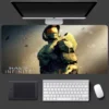 H Halo Game I Infinite Mousepad Large Gaming Compute Gamer PC Keyboard Mouse Mat 6 - Halo Merch Store