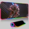 Keyboard LED Mouse Pad RGB Halo 5 Guardians Pc Accessories Mousepad Gamer Computer Desks Rubber Game 2 - Halo Merch Store