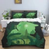 Pop Cartoon 3D Game Halo Patterns Comforter Bedding Set Duvet Cover Bed Set Quilt Cover Pillowcase - Halo Merch Store