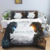 Pop Cartoon 3D Game Halo Patterns Comforter Bedding Set Duvet Cover Bed Set Quilt Cover Pillowcase 2 - Halo Merch Store