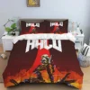 Pop Cartoon 3D Game Halo Patterns Comforter Bedding Set Duvet Cover Bed Set Quilt Cover Pillowcase 8 - Halo Merch Store