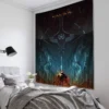 Pop Cartoon 3D Game Halo Patterns Tapestry Wall Hanging Cloth Decorative Tapestry Modern Family Art Decorative 19 - Halo Merch Store