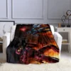 Shoot Game Halo Sergeant Blanket Children s Blanket High Quality Flannel Blanket Soft and Comfortable Home 2 - Halo Merch Store