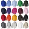 hoodie color chart - Halo Merch Store