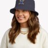 Halo Crossed Swords Emblem - Blue Team Bucket Hat Official Halo Merch Store Merch