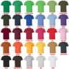 t shirt color chart - Halo Merch Store