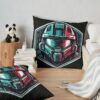 Red And Blue Halo Spartan Hex Throw Pillow Official Halo Merch Store Merch