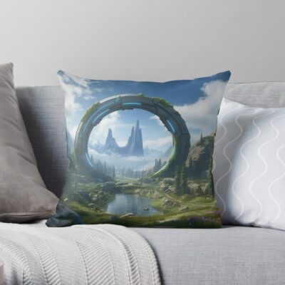 Halo Infinite Game Throw Pillow Official Halo Merch Store Merch