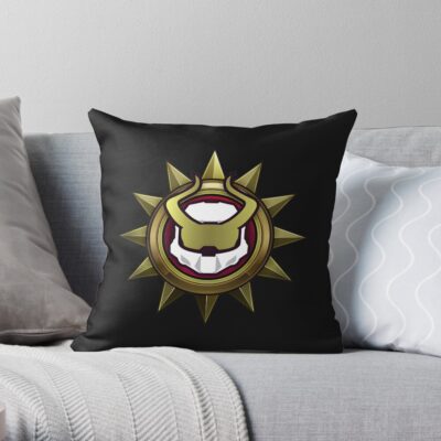 Halo Infinite Demon Medal Throw Pillow Official Halo Merch Store Merch