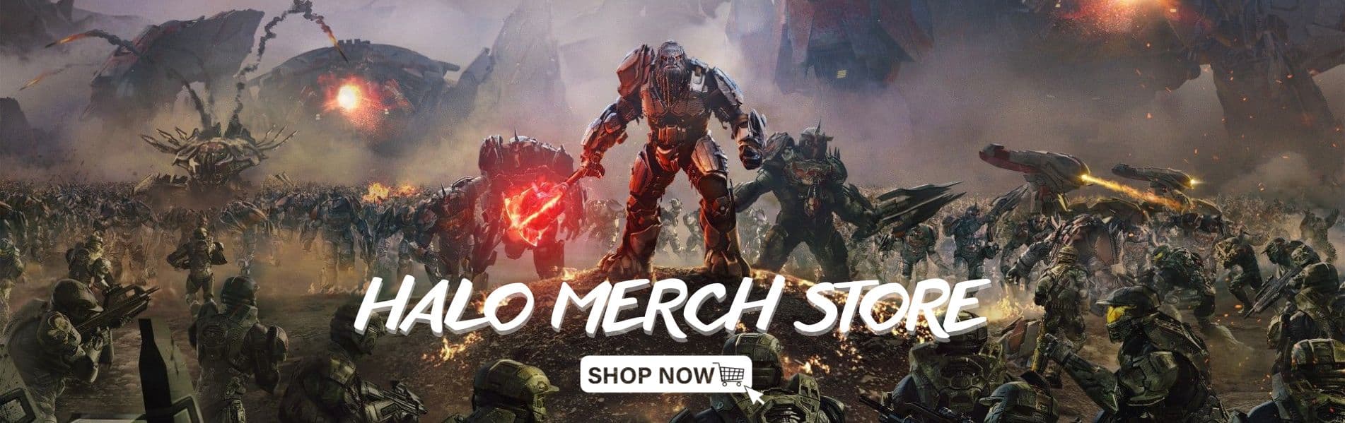 Halo Merch Store banner