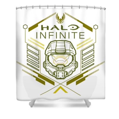 Halo Soldier Squad Emblem Shower Curtain